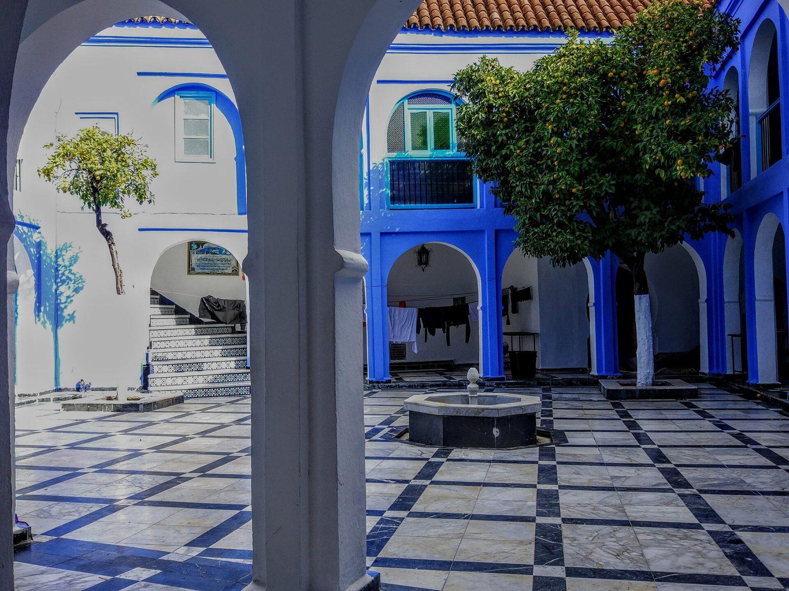 Blauwe stegen van Chefchaouen