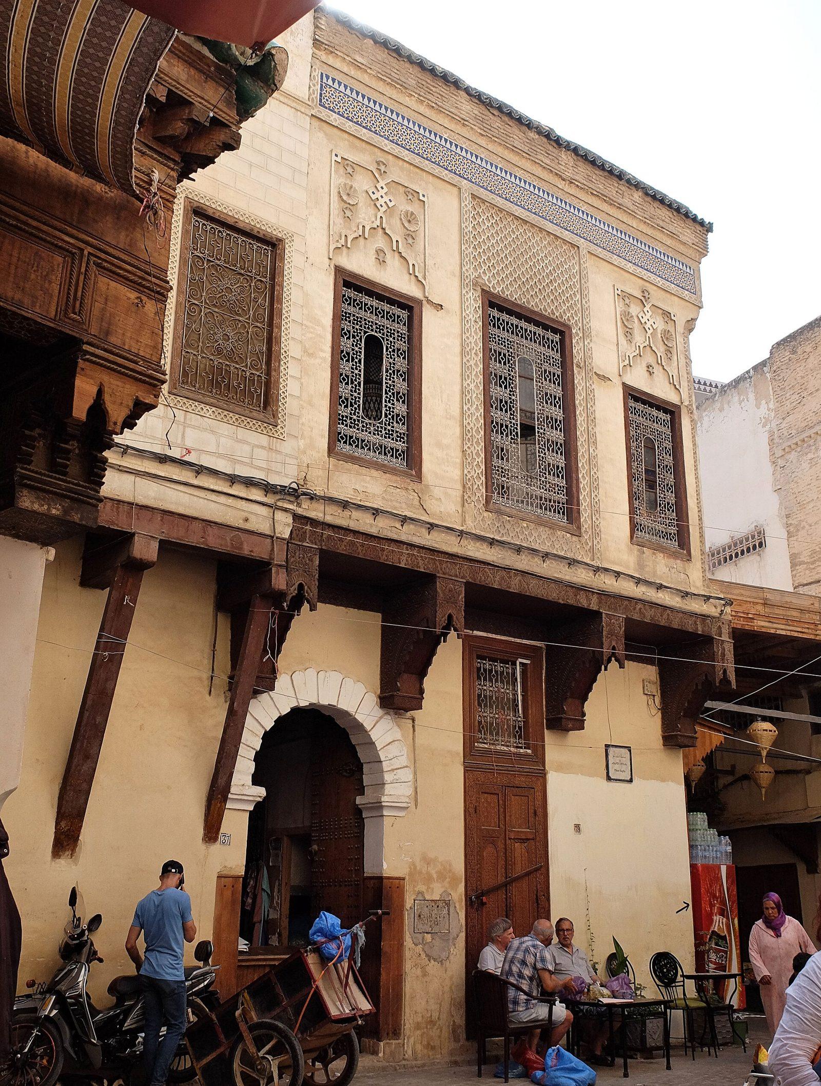 Steeg in de medina van Fez